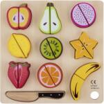 eliNeli Cutting Fruits szeletelhető gyümölcsök fából készült 18m+ 9 db