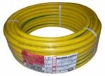  Master Extra locsolótömlő, Méret: 3/4"-19mm, Hossza: 50 méter, "Sárga kígyó" csavarodásmentes duplaszövésű (Sárga34-50)