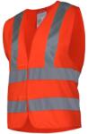LAHTI PRO Vesta Reflectorizanta Cu Patru Benzi / Portocaliu - S, Lahti Pro, L4132301 (l4132301)