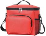 Flippy Ebédtáska, Flippy, Többfunkciós, Rekeszes, 2 féle fogantyú, Vízálló, 26x24x17 cm, Piros (131629)