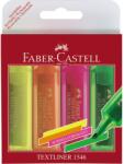 Faber-Castell Faber-Castell 1546 szuperfluoreszkáló szövegjelző, készlet / 4 db (FC154604)