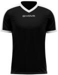 Givova Revolution Sports póló, fekete/fehér, 2XL (MAC04.1003.2XL)