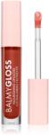 puroBIO cosmetics BalmyGloss подхранващ блясък за устни цвят 02 Shimmering Light Brown 4.2 гр