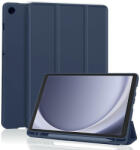 Techsuit Samsung Galaxy Tab A9 Sötétkék Techsuit - Flex Trifold (Pencil Holder-rel) tok