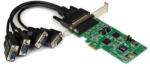 StarTech StarTech. com PEX4S232485 csatlakozókártya/illesztő Belső Soros (PEX4S232485)