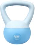 Acra Soft PVC Kettlebell 3 kg, kék