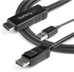 StarTech HDMI DisplayPort Átalakító Fekete 3m HD2DPMM3M (HD2DPMM3M)