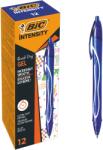 BIC Intensity Quick Dry Gel toll, gyors száradás, 0, 7 mm, kék, 12 db csomagolás