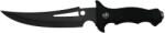 Depox Vadászkés, Vendetta Kés, rozsdamentes acél, fekete, 31, 5 cm, tokkal együtt (C9-1)