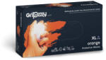 ZARYS Gripzzly Orange púdermentes nitril gyémántmintás védőkesztyű narancs 50db (RNBDPS5005)