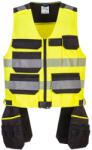 Portwest PW308 PW3 CLASS 1 jól láthatósági szerszámos mellény (PW308YBRXL)