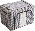 Flippy Összecsukható tároló doboz, Flippy, Cipzárral, 66 L, Textil, 50x40x33 cm, Zebra Design (131345)