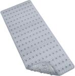 FizioTab Fürdőszőnyeg, csúszásgátló, FizioTab®, 100x40 cm, fonat típusú, szürke (GreyWovenMat3)