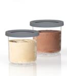 Ninja NC300 fagylaltkészítőhöz extra edény szürke fedővel (2 db) (85136)