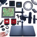Rosfix Earth Pro MCEP-0.5X digitális mikroszkóp + Scorpius Pro KMSP-HDMI-USBI kamera + megvilágító + Draco Red kamera