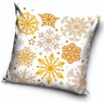 TIPTRADE karácsonyi párnahuzat, hópelyhek, fehér, 40×40 cm (VANOCNIPOVLAKL11A)