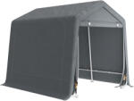 Outsunny garázssátor 240×200×202 cm - Kültéri kerékpárokhoz és motorkerékpárokhoz