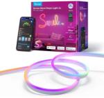Govee Bandă LED Neon RGBIC inteligentă Govee H61D4-W, 4m, Matter, Wi-Fi, IP67, Chip IC încorporat - control independent LED, clasa G (6974316999836)