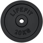 RULYT 20 kg-os szögletes tárcsa, fém, 30 mm-es rúdhoz Súlytárcsa