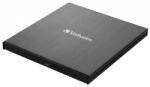 Verbatim DVD-RW extern Verbatim Slimline, USB 3.2 Gen 1/ USB-C, Negru (VERBATIM 43886)