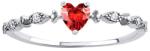 Silvego Inel din argint cu micro zirconiu DCC08022RR 52 mm