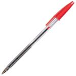 Beifa Химикалка Beifa, 1 mm дебелина на писане, червен цвят на писане, прозрачна