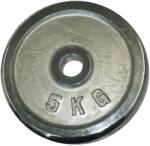 Kubisport krómozott tárcsa 5 kg - 30 mm Súlytárcsa