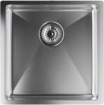 Klarstein TitanSteel Konyhai mosogató 45 x 45 cm (H x Sz) rozsda-, karc-, és hőálló felülettel (SIK1-TitanSteel-4040) (SIK1-TitanSteel-4040) - klarstein