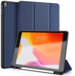 Dux Ducis Domo GP-91044 Tok - Apple iPad 10.2 (2021), Oldalra Nyiló, Aktív Flip, Textil, Kék