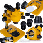 Rosfix Mercury S MSMS-T-PS1-O | Trinokulár | 7-45x zoom | Simul-Focal | WF10X/20 | Működési távolság 100 mm | Orange sorozat