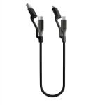 Nomad Universal Kevlar Cable USB-C, 0.3m, carbide (NM014926848)