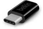 Belkin USB-C to MicroUSB Adapter - USB-C към MicroUSB адаптер за устройства с USB-C порт (F2CU058btBLK)