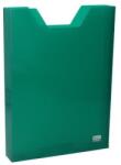 Spirit Compartiment pentru ghiozdan școlar 23x32x4 cm, verde transparent