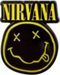 Nirvana Logo & Happy Face Cut-Out Jelvény 35 mm (NIRVPIN02)