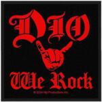Dio We Rock Felvarrható tapasz (SP3307)
