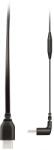 RØDE 400830090 90° USB Type-C Apa - USB Type-C Apa Adat és Töltő Kábel - 0.3 m, Fekete