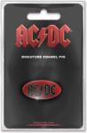 AC/DC Oval Logo Mini Jelvény 25 mm (ACDCMINIPIN01)