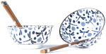 Made in Japan Bol de masă BLUE DRAGONFLY , set de 2 buc, 500 ml, cu bețișoare, MIJ (MIJRW0008) Serviciu de masa
