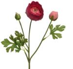  Művirág rózsa, piros színű 10 cm x 5 cm x 51 cm