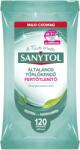 Sanytol fertőtlenítő felülettisztító törlőkendő 120 db Eukaliptusz