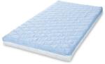 Lorelli Saltea pat, 2 straturi cocos si spuma elastica, Lorelli Holiday, 60 x 120 x 10 cm, Blue Sky Saltea bebelusi