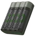 GP Akkumulátor töltő USB-s Speed M452 + 4xAA ReCyko 2600mAh