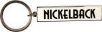 Nickelback Black Logo White Ключодържател (<![CDATA[NKBKEY06]]>)