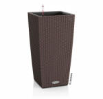 Lechuza CUBICO Cottage Mocha műanyag növénytartó 40 cm