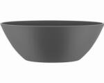 elho Brussels Oval anthracite műanyag ovális növénytartó 36 cm