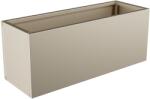  Nívó Lineo virágláda L, Sötétbézsszürke színben 100x35x40 cm