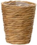  Fonott növénytartó 15 cm x 15 cm x 16 cm kerek