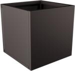  Nívó Cubo virágláda XS, Szürkésbarna színben 40x40 cm