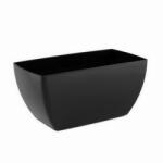 Artevasi Siena Plantbox 40 cm műanyag növénytartó Black