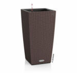 Lechuza CUBICO Cottage Mocha műanyag növénytartó 30 cm